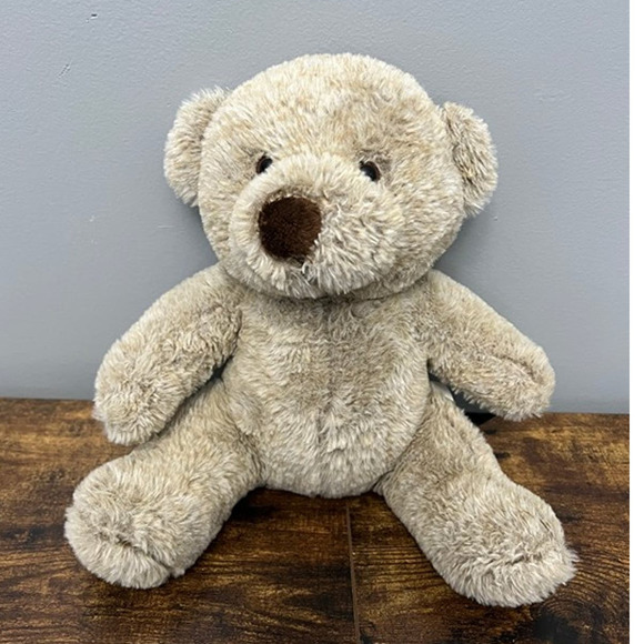 Cute n Cuddly Beige‎ Sitting Teddy Bear Plush - Picture 1 of 5